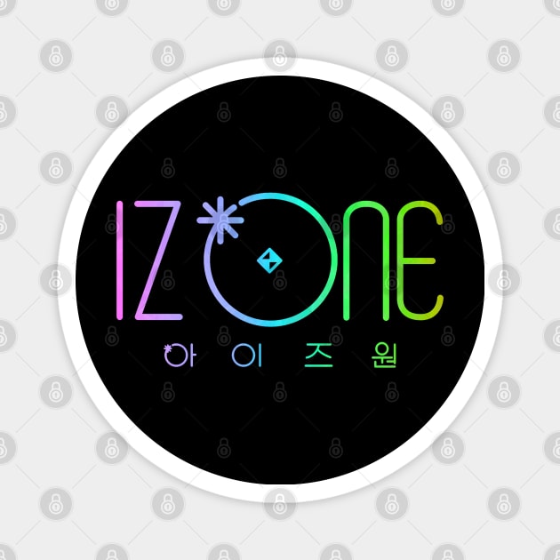 Izone Logo Magnet by hallyupunch